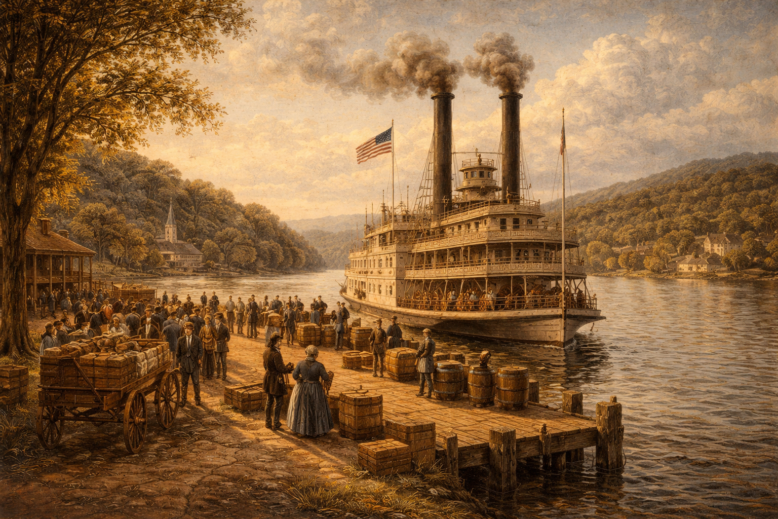 移動を旅の一部として組み立てる感覚を象徴する風景。