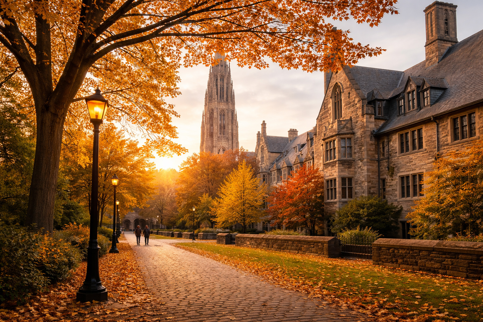 Yaleのゴシック建築。知的な週末旅の中心。