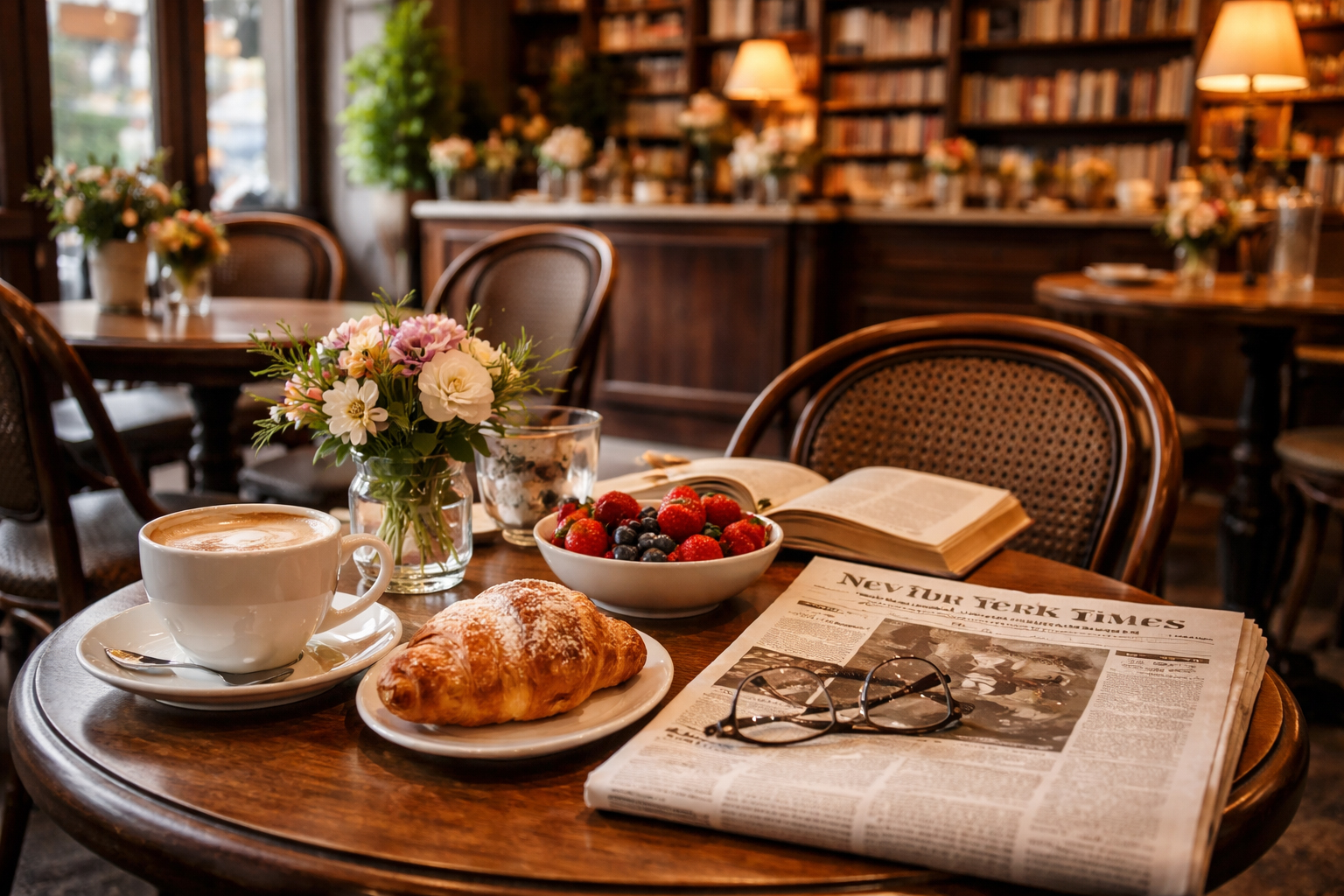 本と会話と街の知性が感じられる、コネチカットの穏やかな風景。